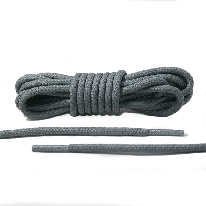 Dark Gray 3M Reflective Rope Laces