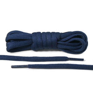 Navy Blue Oval Laces