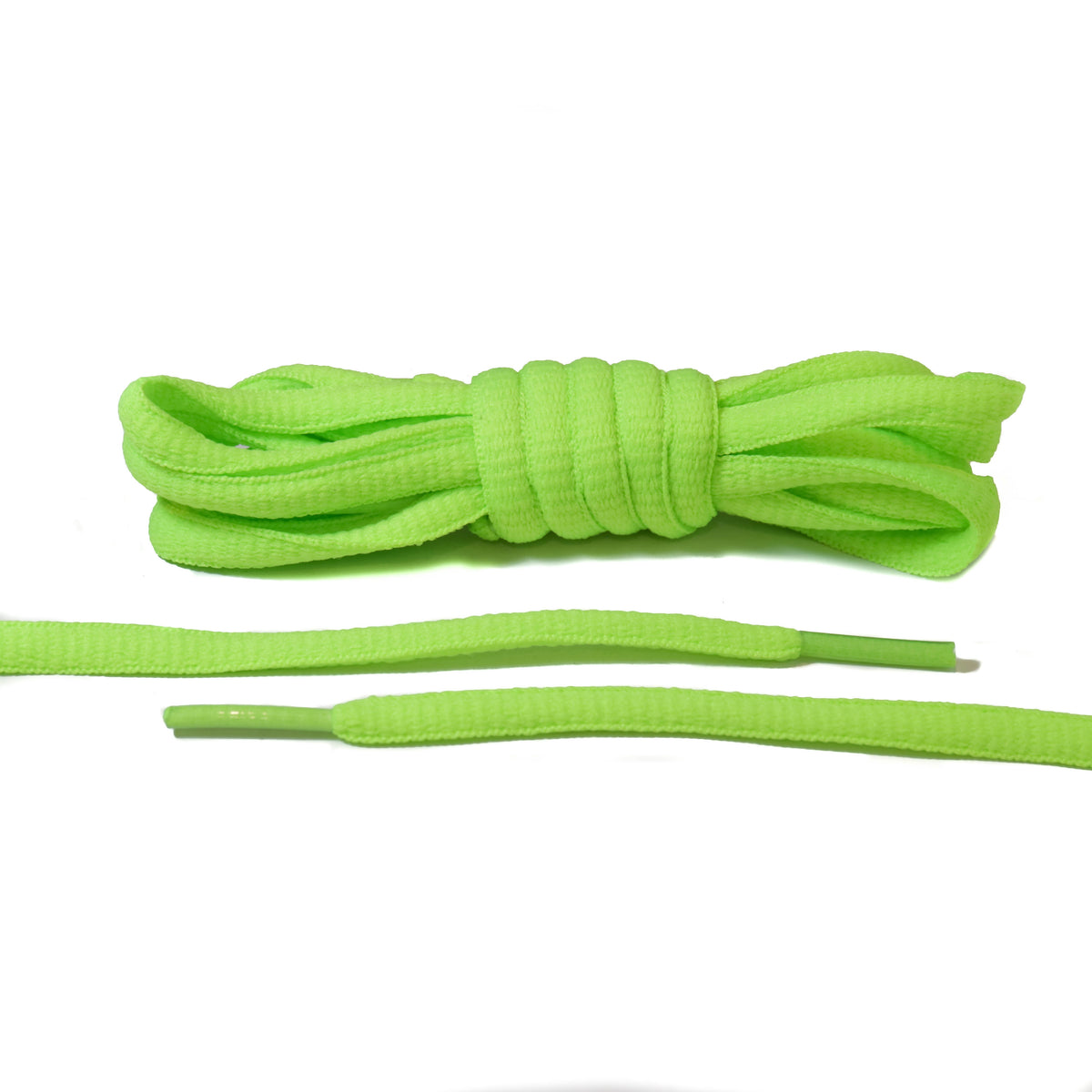 Neon Yellow Oval Laces – Hyperlaces