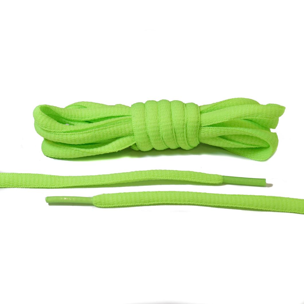 Neon Yellow Oval Laces