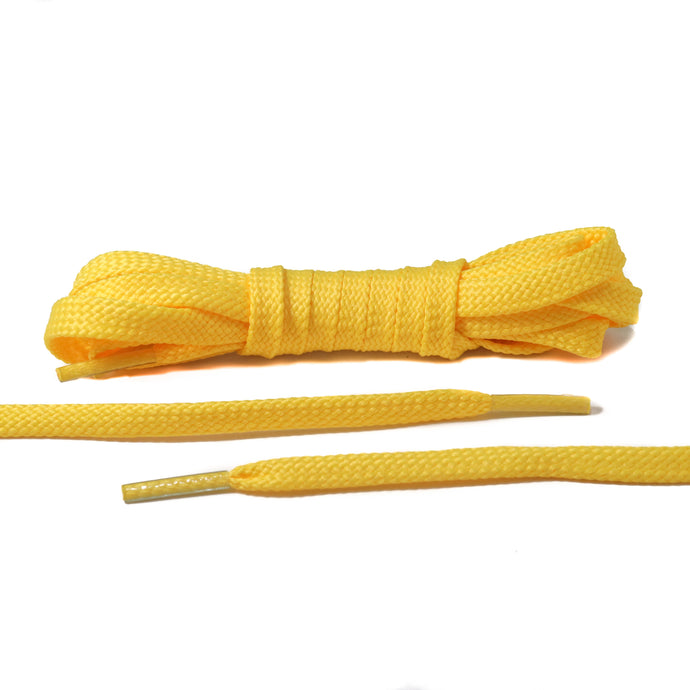 Yellow Flat Laces - Classic